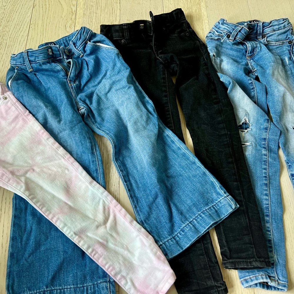 4 pairs Gap jeans